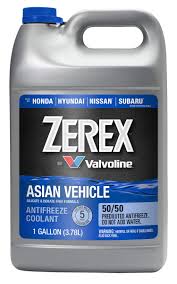 Zerex 50/50 Premix Asian Blue Coolant