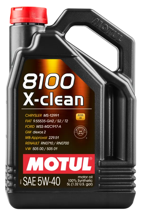 MOTUL 8100 X-CLEAN 5W-40