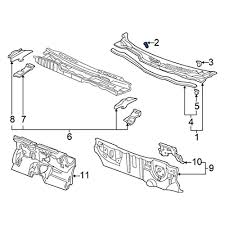 wiper cowl replacement clips