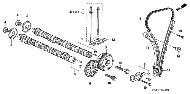 Honda Timing Chain Tensioner k20/k24